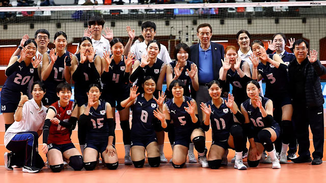 <b>U</b>-<b>17 여자배구</b>, 세계선수권서 태국 3대 0 완파…이탈리아와 5위 경쟁
