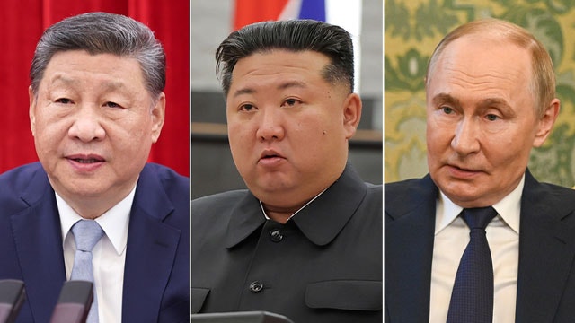 시진핑·푸틴, 북한 <b>9·9절</b> 맞아 <b>김정은</b>에 <b>축전</b>…전략적 관계 강조