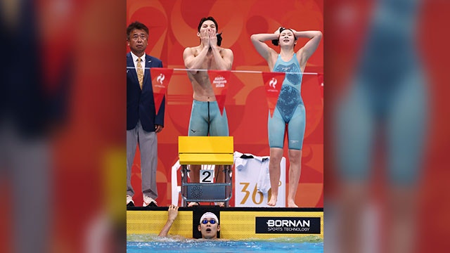 한국 수영, <b>혼성 혼계영</b> 400m <b>동메달</b> 획득
