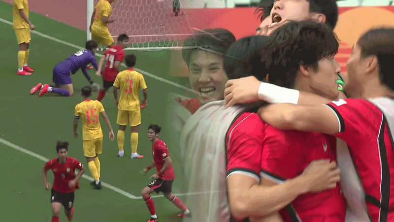 소림 <b>축구</b>에 역전승 참교육…이민성호, AG 4연패 눈앞에!