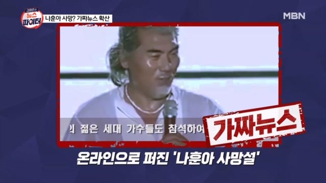 김명준의 뉴스파이터-온라인 떠도는 '<b>나훈아</b> 사망'은 가짜뉴스