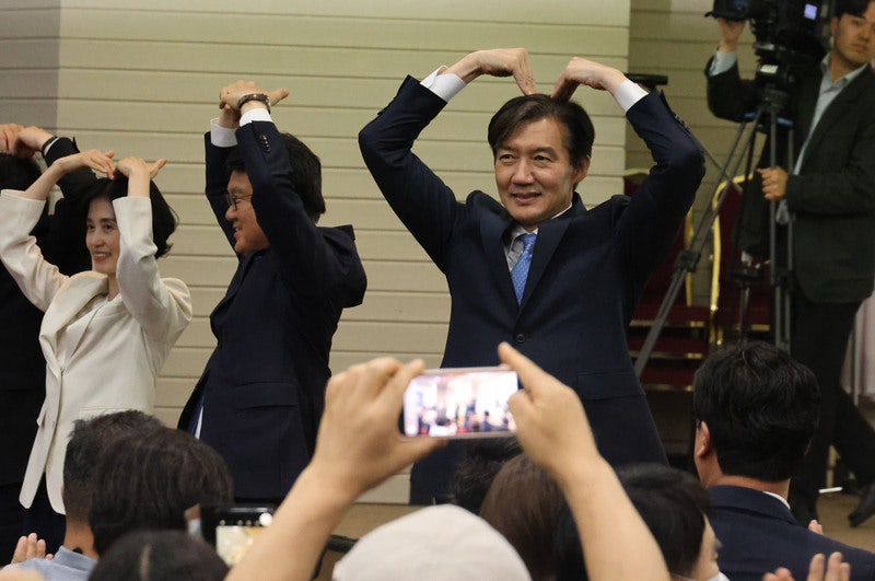 <b>조국</b> "<b>한동훈</b>, 국민의힘 <b>대표</b> 되면 땡큐"…이유는?