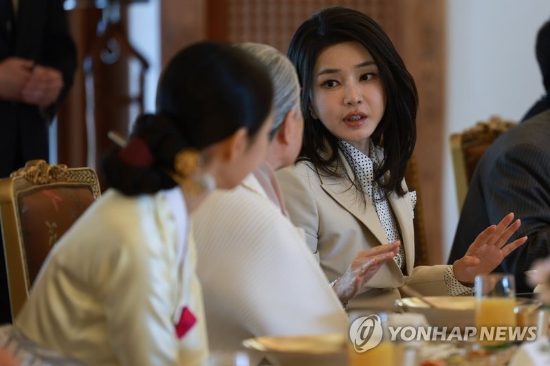 김건희 여사, 153일만에 공개 일정...<b>캄보디아</b> 정상 오찬 참석