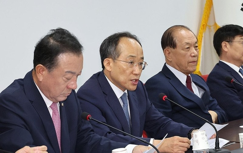 <b>추경호</b> "대통령 <b>탄핵 야욕</b> 드러내는 민주당…당장 멈추라"