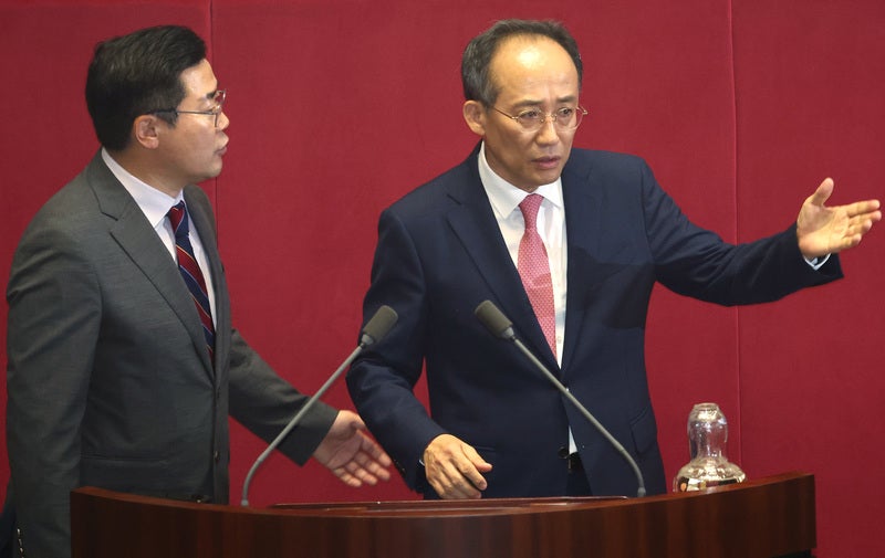 <b>추경호</b>, 여당 몫 <b>인권위원</b> 부결에 "이재명식 무한보복"