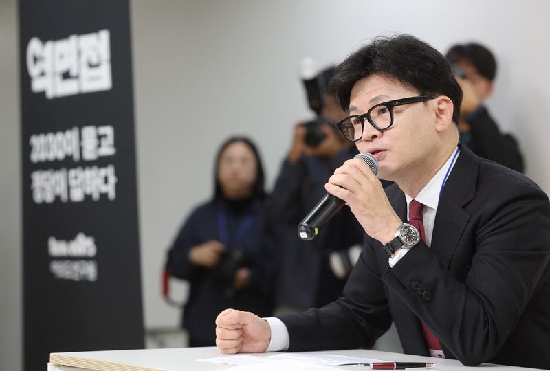 <b>한동훈</b> "<b>대통령</b>에 <b>반대</b>, 개인적인 것 아냐"