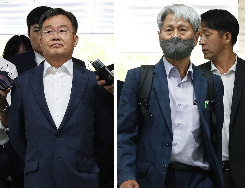 '윤 대통령 <b>명예훼손</b> 혐의' <b>김만배</b>·신학림 보석 허가