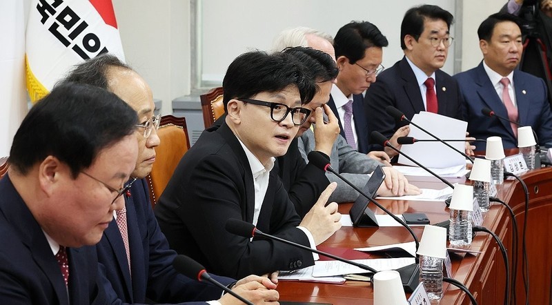 <b>한동훈</b> "민주, 대한민국을 무정부 상태로 몰고 있어"