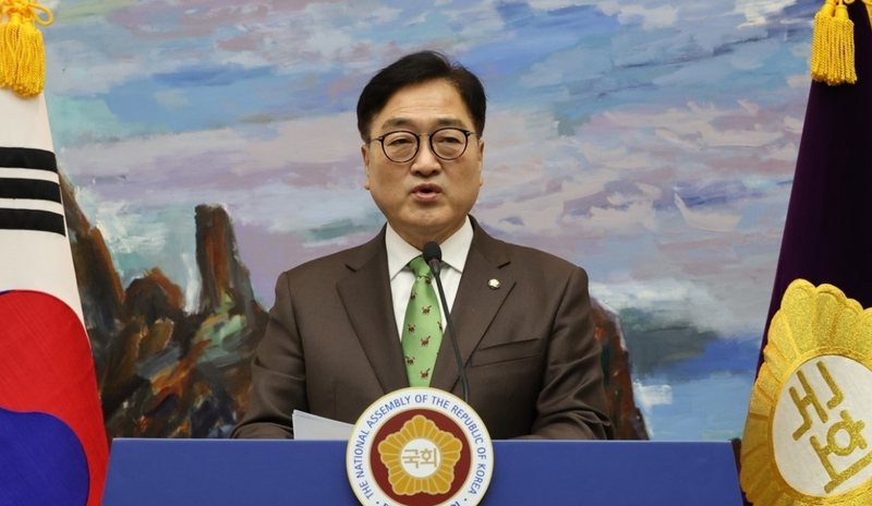 우 <b>의장</b>, <b>비상계엄 국정조사</b> 추진…"여야 신속한 응답 요청"
