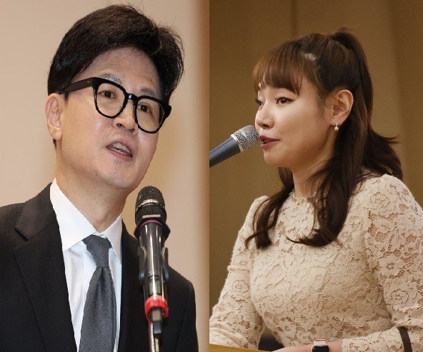 <b>김예지</b> "한동훈, '탄핵 투표' 뒤 응원문자 줬다"