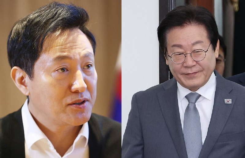 <b>오세훈</b> "<b>이재명</b>, <b>감옥</b>가지 않기 위해 민주당마저 버릴 태세"