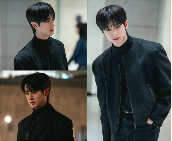 ‘<b>청담국제</b>고2’ <b>김민규</b>, 눈부신 비주얼+강렬 눈빛 담은 첫 스틸 공개