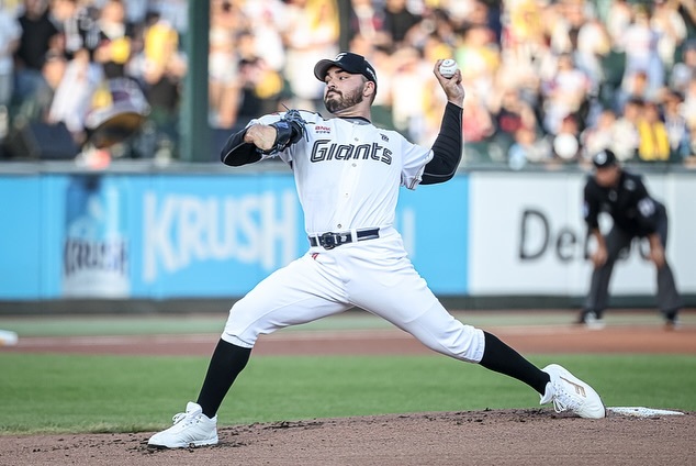 롯데 <b>감보아</b>, 2025 신한 SOL뱅크 KBO 리그 <b>6월 MVP</b>로 선정