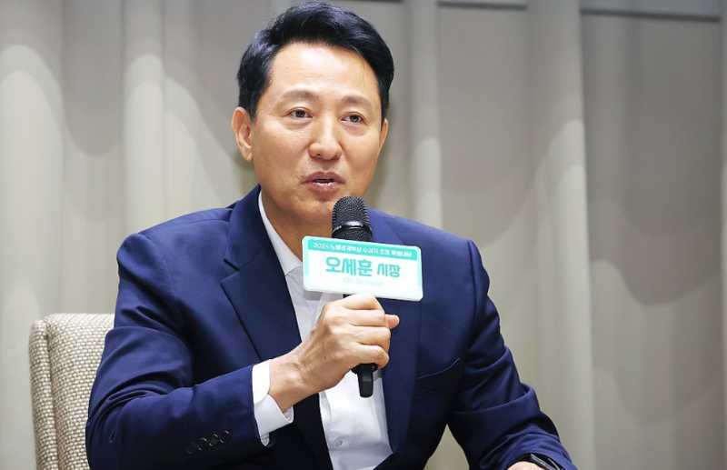 <b>오세훈</b>, <b>노란봉투법</b> 비판…"기득권만 보호하는 <b>청년희생</b>법"
