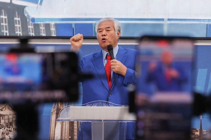 서울 도심 보수·진보 <b>집회</b>…"트럼프에 편지vs트럼프 사과하라"