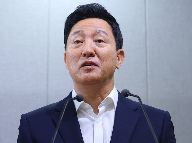 <b>오세훈</b> "<b>부동산 폭탄</b>이나 <b>회수</b>하라"…정청래에 직격탄