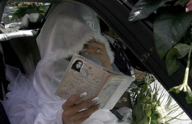 이란의 한 신부(기사와 관련 없음) / 사진=연합뉴스