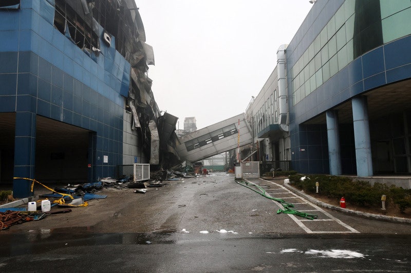 처참한 화재 현장 / 사진=연합뉴스