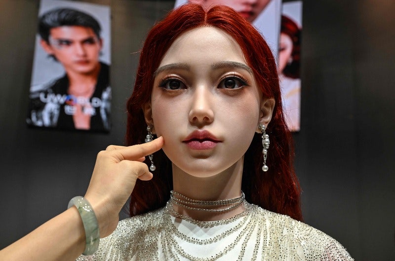 '아이돌 외모'에 168㎝, 35㎏…중국 '반려자 로봇' 보니