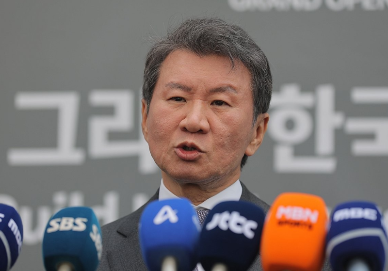 축구협회 떠난 정몽규…국제 무대 활동은 계속