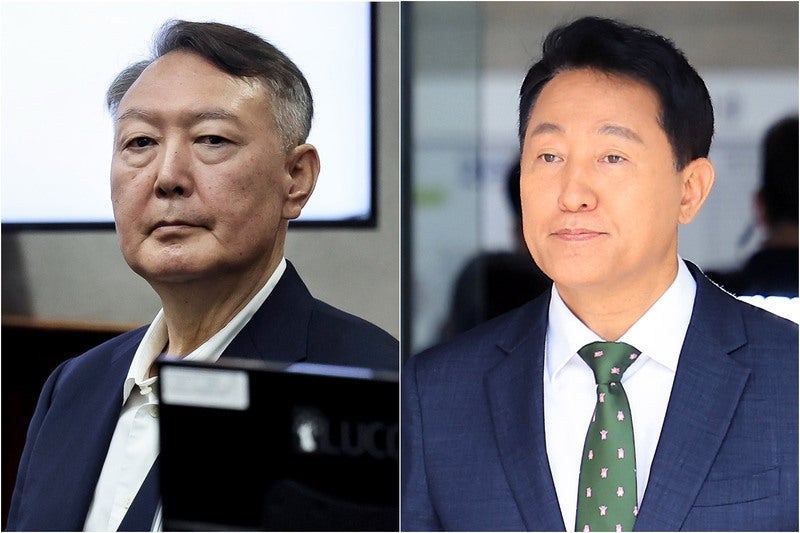 윤석열·오세훈 오늘 항소심 첫 <b>재판</b>…한덕수는 특검 구형