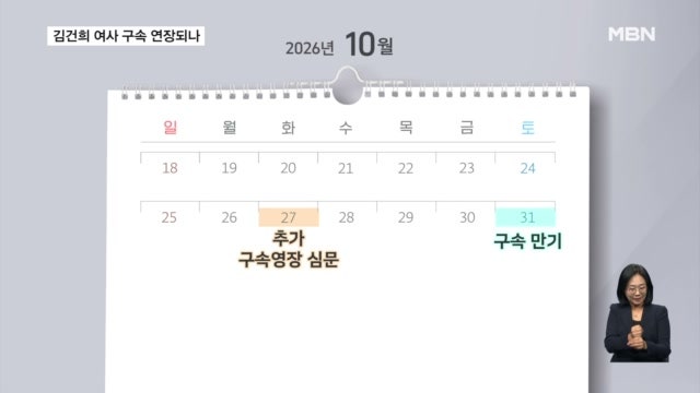 <b>구속</b> 만기 D-4…대법원, 오늘 <b>김건희</b> 여사 <b>추가 구속</b>영장 <b>심문</b>
