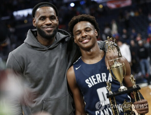 [NBA]勒布朗的儿子德罗赞成为后辈，南加州大学即将入学