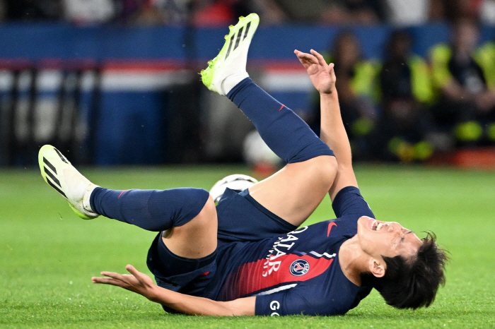 '충격' <b>이강인</b>, 허벅지 부상으로 한달 이탈, PSG+클린스만호+황선홍호 '...