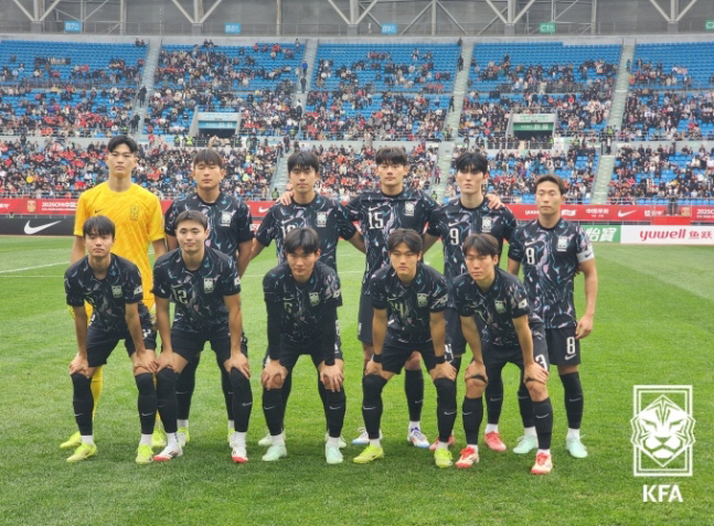 &apos;이럴 수가&apos; 대한민국, 베트남-중국 대참사...친선대회 1무 1패→우즈벡전 &apos;유종의 미&apos; 노려