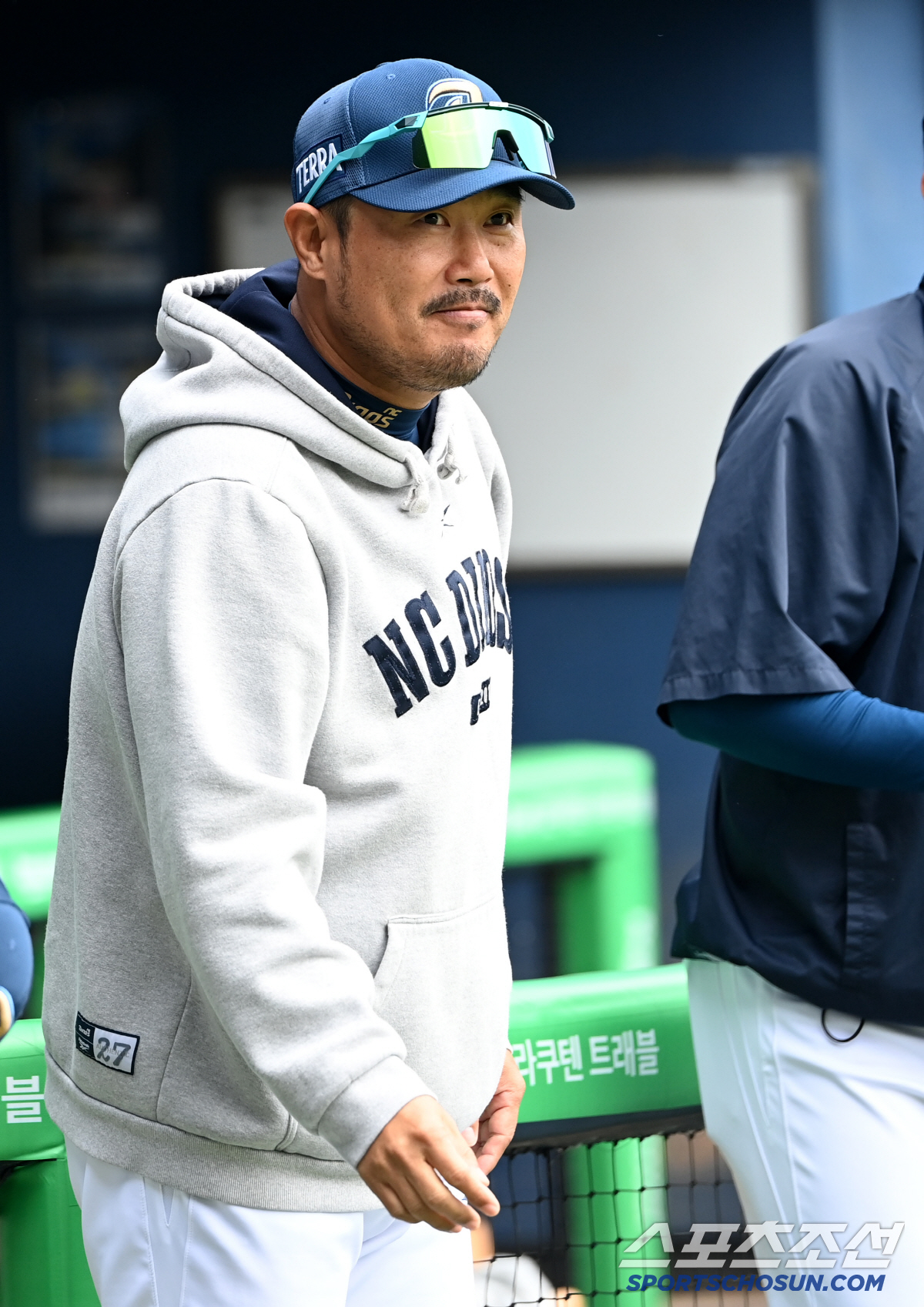 NC <b>이호준 감독</b> "(최)정아! 결정적일때는 말고 얼른 쳐라"[인천 현장]