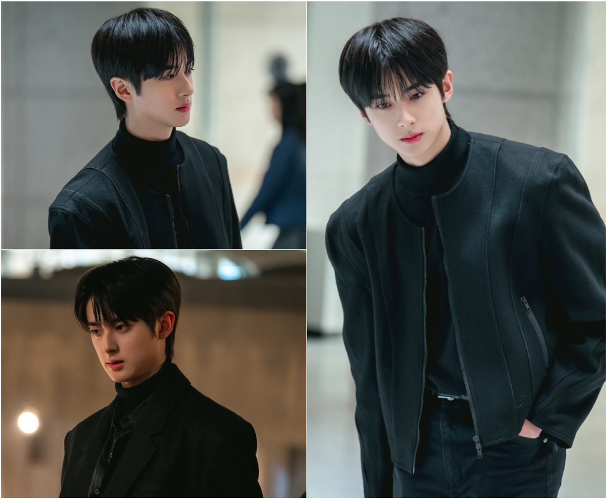 '<b>청담국제고등학교 2</b>' <b>김민규</b>, 눈부신 비주얼+강렬 눈빛 담은 첫 스틸 공...