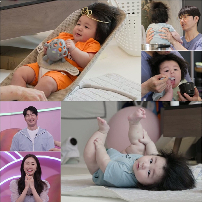 "머리숱이 사자갈기 같네"…'사야'<b>심형탁</b>子 하루, 깜찍 '<b>손오공</b>' 변신...