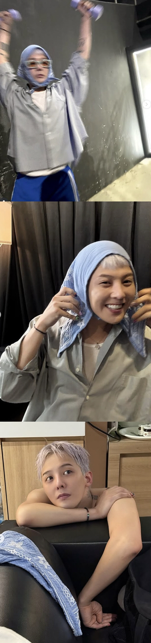 GD Magic that transforms a terrorist look into an edgy look