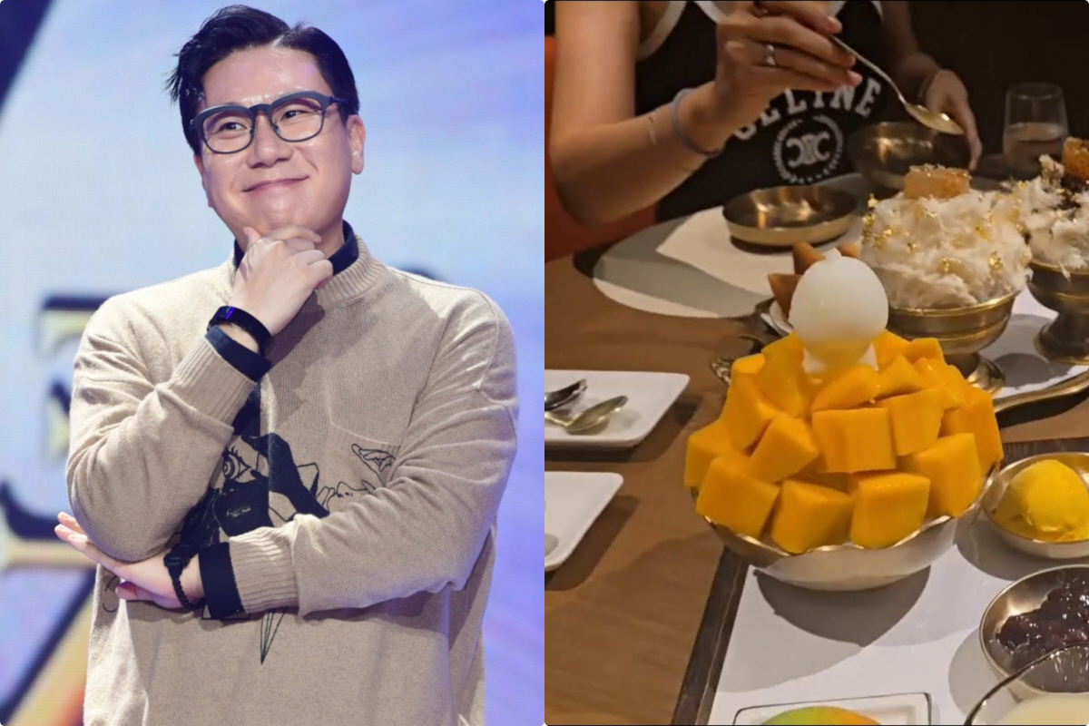 이상민, 10세 연하 ♥아내 최초 공개..5성급 호텔서 '럭셔리' 망고빙수 데이트