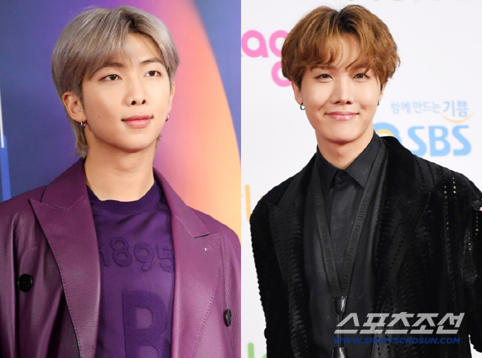 BTS RM·<b>제이홉</b>, 후배 챙기기도 1등..."항상 <b>겸손</b>하라" <b>조언</b>