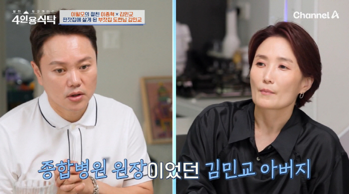 <b>김민교</b>, 안타까운 가정사 고백 "병원장父, 사기로 스님돼...15년간 절연...