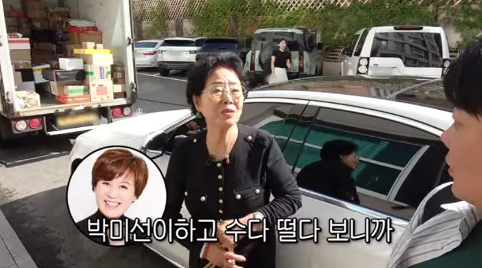 선우용여, '암투병' <b>박미선</b>과 3시간 수다로 '촬영 지각'…"늦어서 정말...