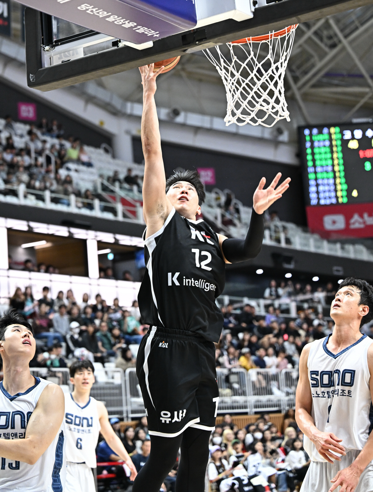 '문정현 더블더블'→'김선형 700번째 3점슛' 수원 <b>KT</b>, 고양 <b>소노</b> 잡고 '<b>3</b>...