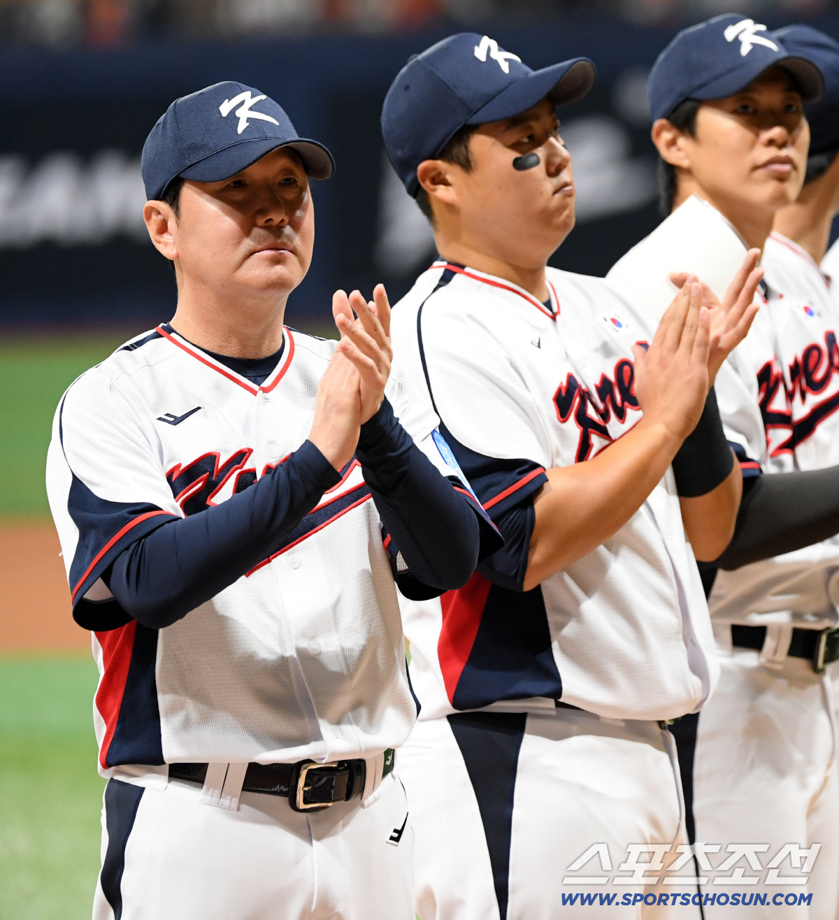 국대 데뷔전 승리 <b>류지현 감독</b> "<b>젊은 불펜</b> 국제<b>경쟁력</b> 확인. 내일 선발...