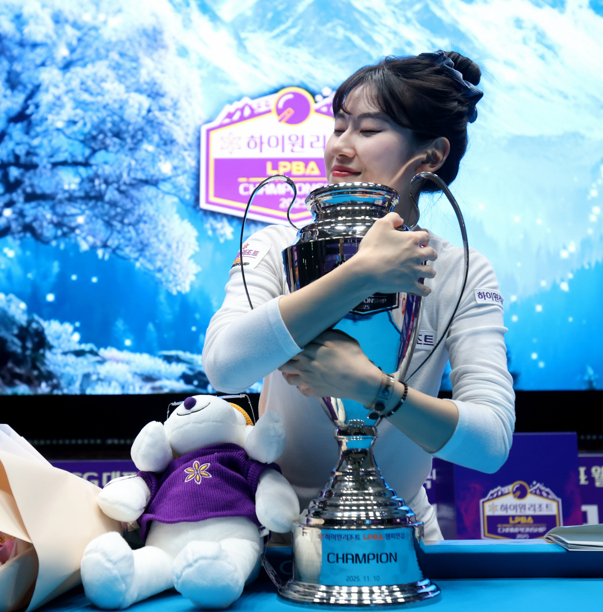 '<b>LPBA</b> 초대 여왕의 귀환!' <b>이미래</b>, 하이원리조트 챔피언십 <b>우승</b>. 4년 8개...