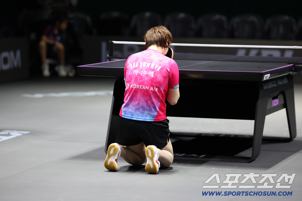"<b>파리</b> 투혼銅"이은혜의 기도,프로<b>탁구</b> 파이널 女단식 초대 챔피언 등극...