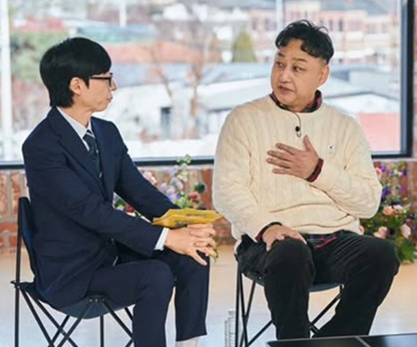 <b>김수용</b>, '급성 <b>심근경색</b>' 후 첫 근황..유재석 만나 '심정지 20분' 사투 털...