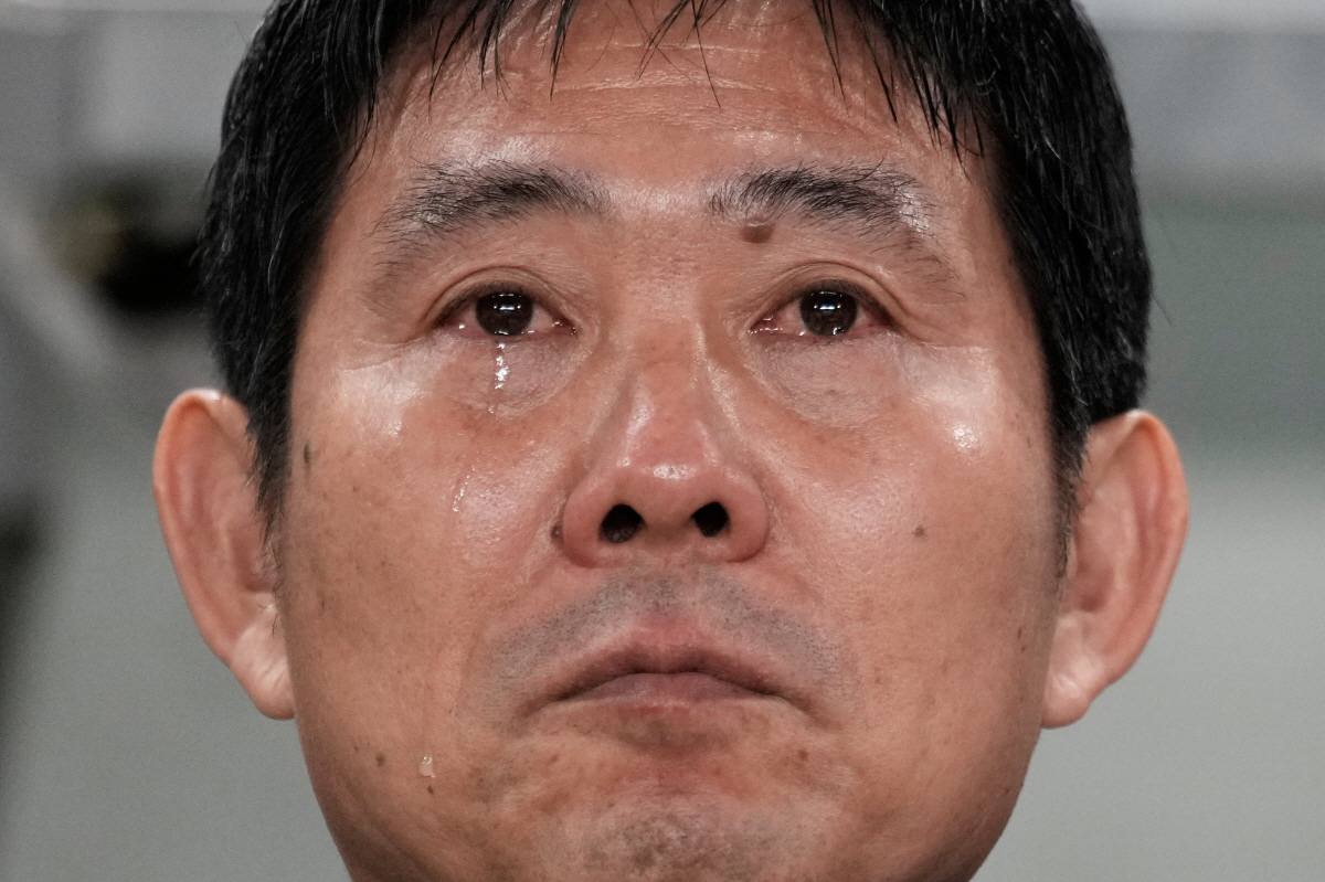 "일본 월드컵 <b>우승</b> 가능" 호언장담하던 <b>모리야스 감독</b>, 갑자기 약한 척...