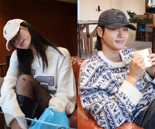 오상욱♥하루카 토요다, 열애설 맞았나..'크리스마스 럽스타' 포착