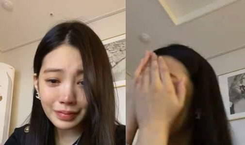 리지, 라이브 중 '극단적 선택 암시' 충격…"살기 위해 노력하지만 너무 힘들다"