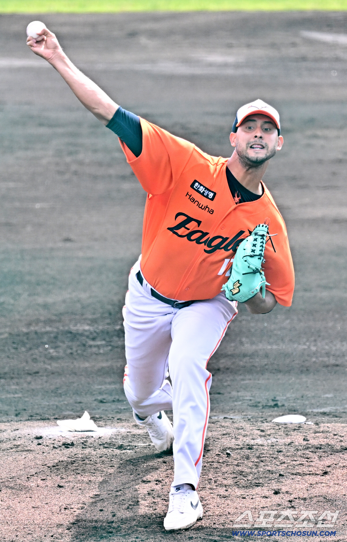 한화 에르난데스의 피칭 감탄