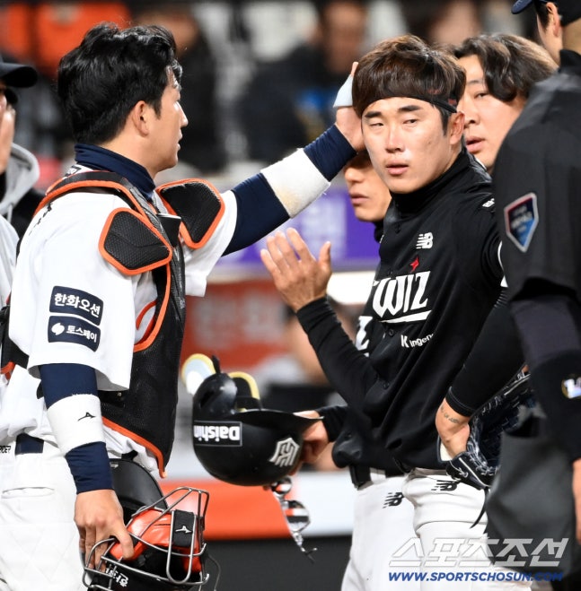 얼굴에 146㎞ 헤드샷이라니…'트라우마 남을까?' 78억 투수, 올해도 험난한 첫걸음 [대전포커스]