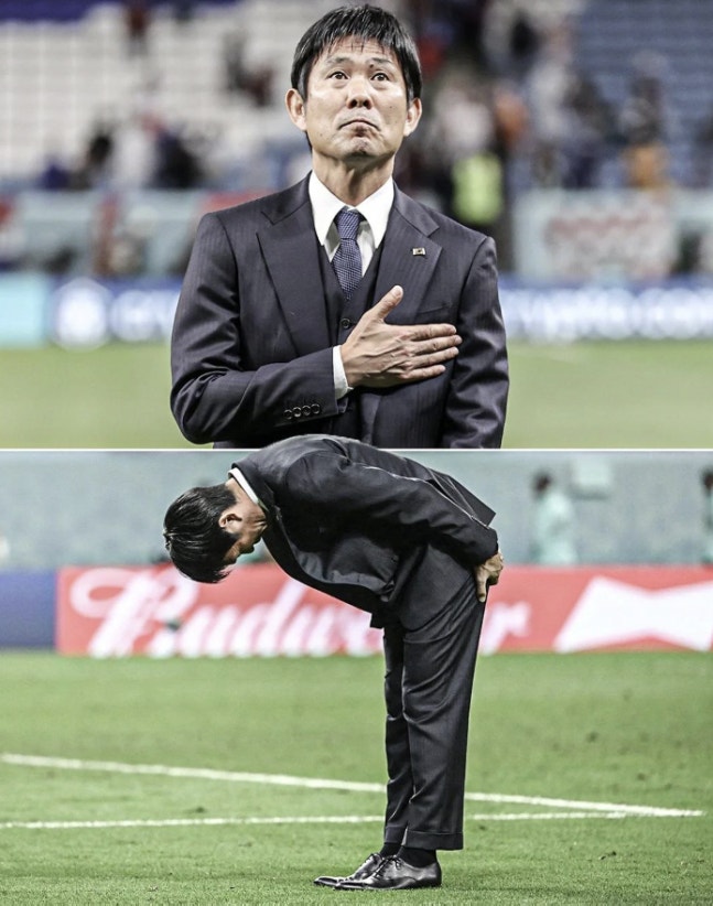 "죄송합니다, 정말 죄송합니다" 대국민 사과 필요 없다! 일본 대환호 "8강에서 진출 후 프랑스 만나 탈락"→"日 축구에 놀라움 못 숨겨"