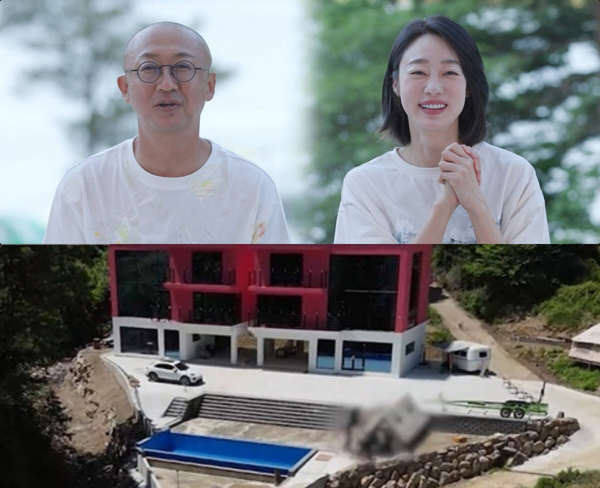 '재산 8천억說' <b>최여진</b>김재욱, <b>가평</b> 핫핑크 <b>신혼집</b> 공개..3층 대저택에...