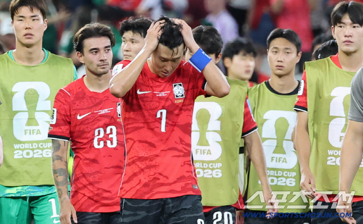 '최악으로 치닫는다' 우주가 외면하는 대한민국! 32강 진출 가능성 31.51% 추락→'FIFA랭킹 9위' 벨기에와 격돌